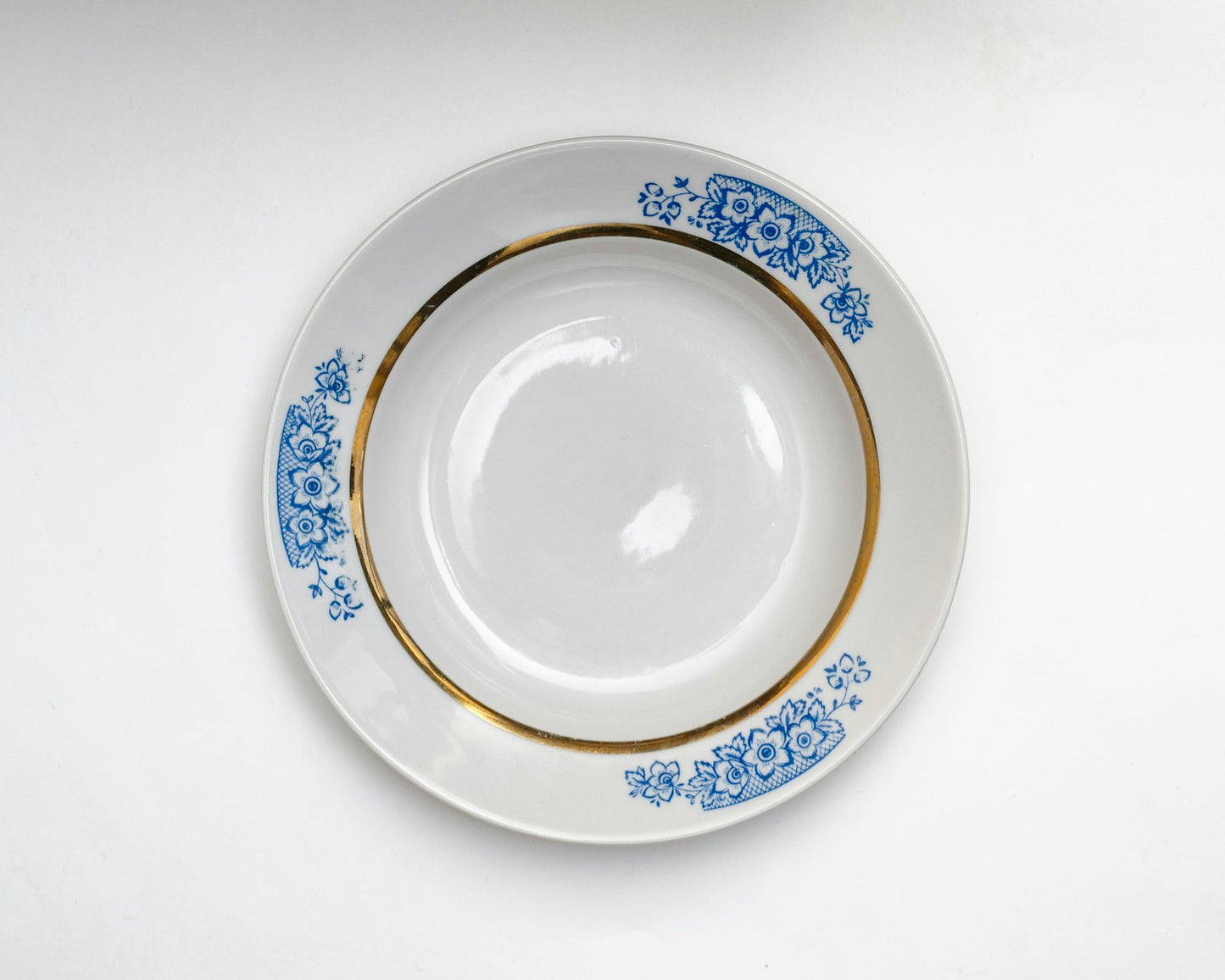 Antique faience plate